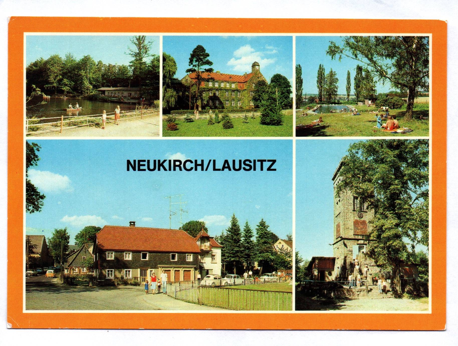 Ak Neukirch Lausitz Kreis Bischofswerda Freibad Teilansicht Valtenbergbaude Ak Neukirch Lausitz Kreis Bischofswerda Freibad Teilansicht Valtenbergbaude