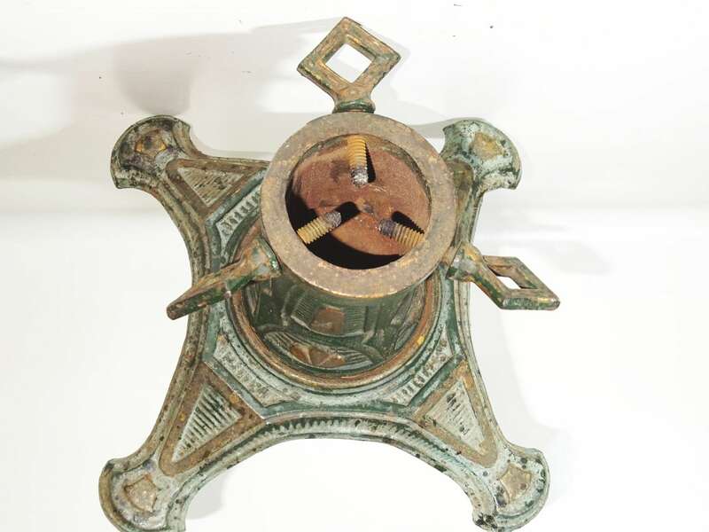 Alter Guss Christbaumständer Weihnachtsbaumständer Gusseisen Weihnachten