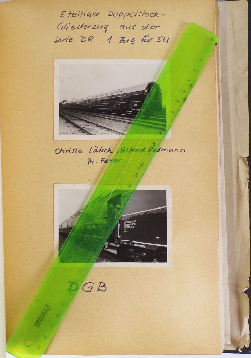 Dokumentation WUMAG Görlitz 1966 Fotos Mitarbeiter DDR Urkunden Tagebuch