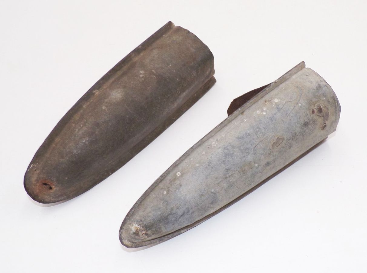 Wetzstein Behälter Antik 2 Stück Requisit Deko 