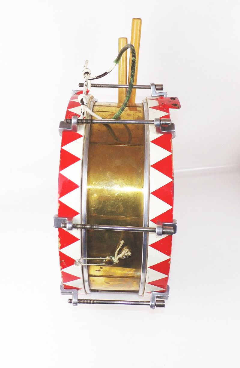 Alte Marschtrommel mit Zubehör Trommel 