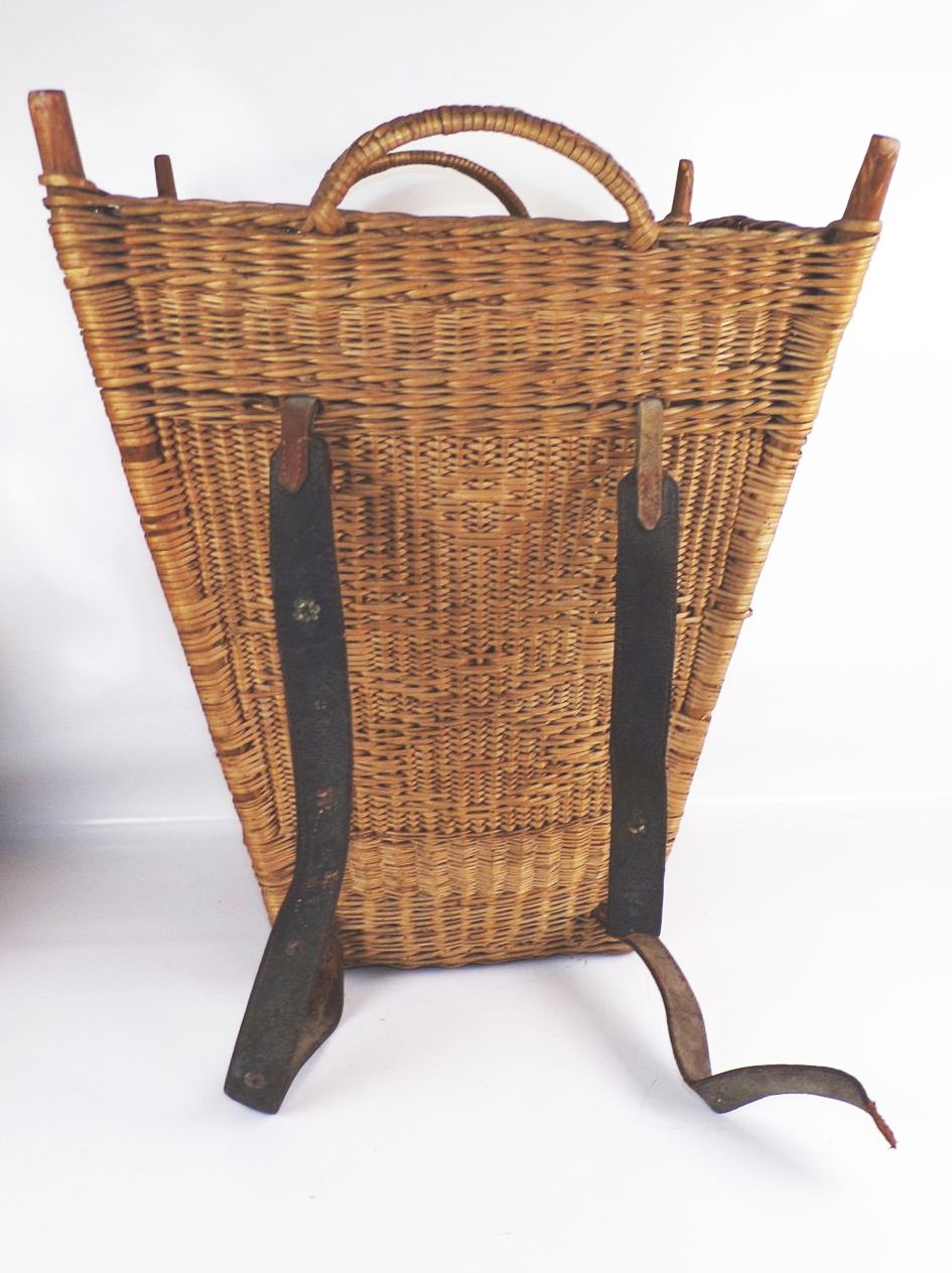 Alte Kiepe Korb Tragekorb Deko 