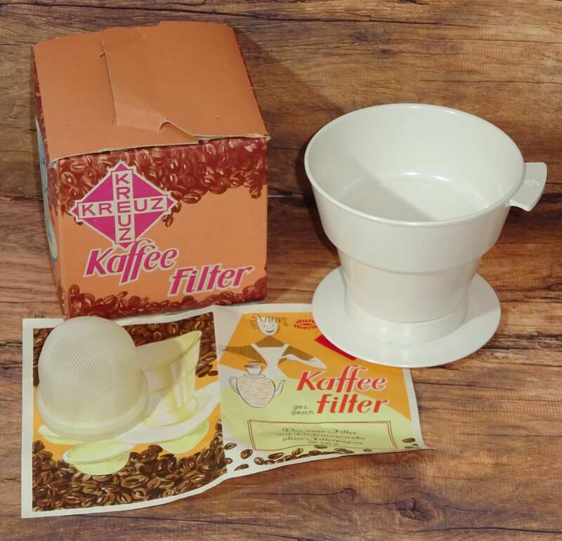 Kreuz Kaffeefilter unbenutzt in OVP 