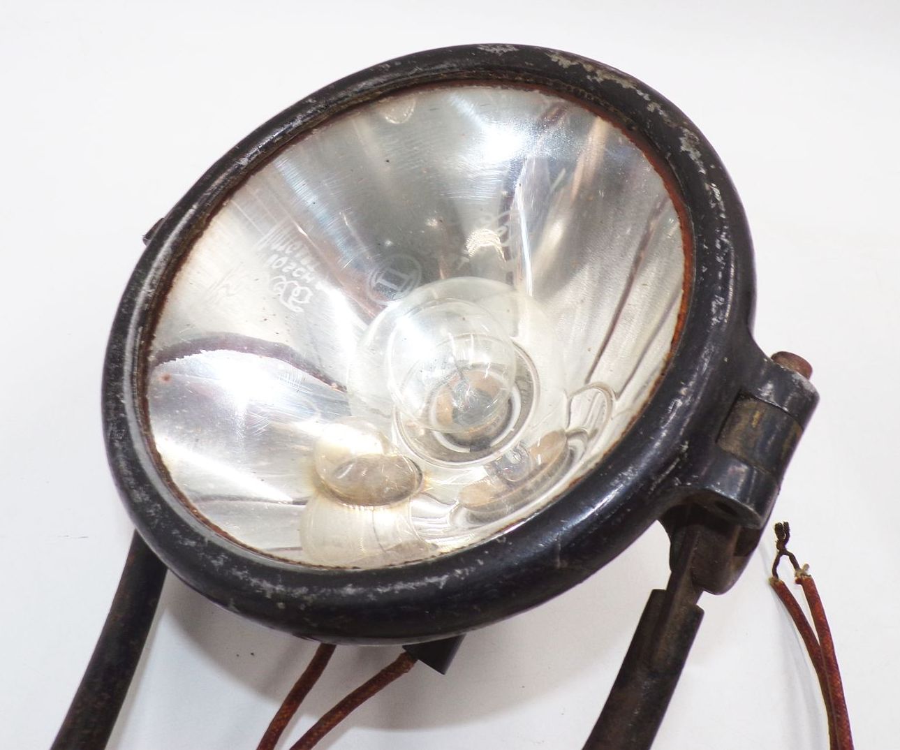 Alter Bosch Schweinwerfer Motorrad Oldtimer Vorkrieg Alter Bosch Schweinwerfer Motorrad Oldtimer Vorkrieg