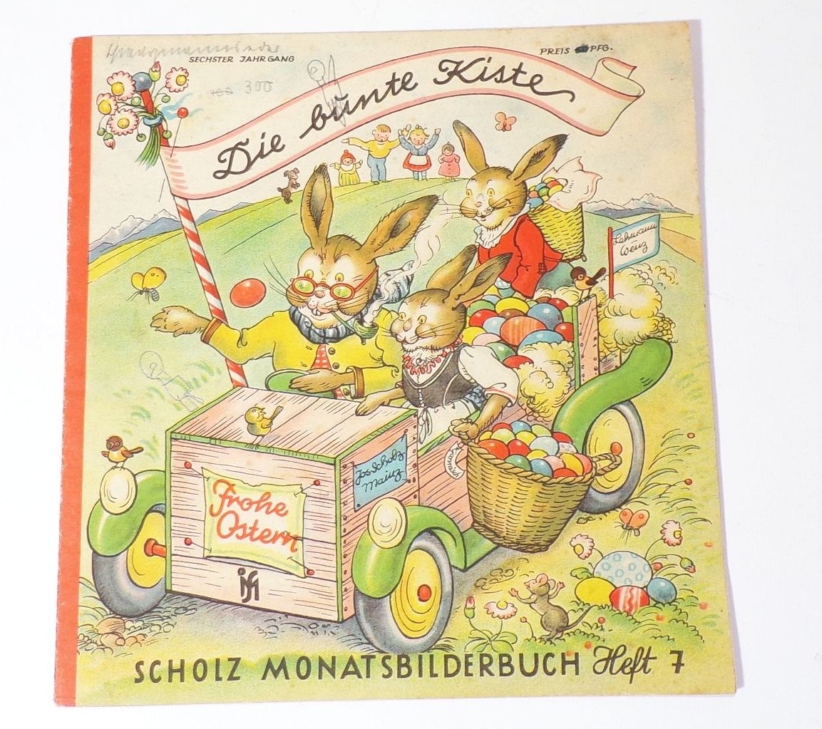 Scholz Monatsbilderbuch Konvolut Die Bunte Kiste Kinderhefte 