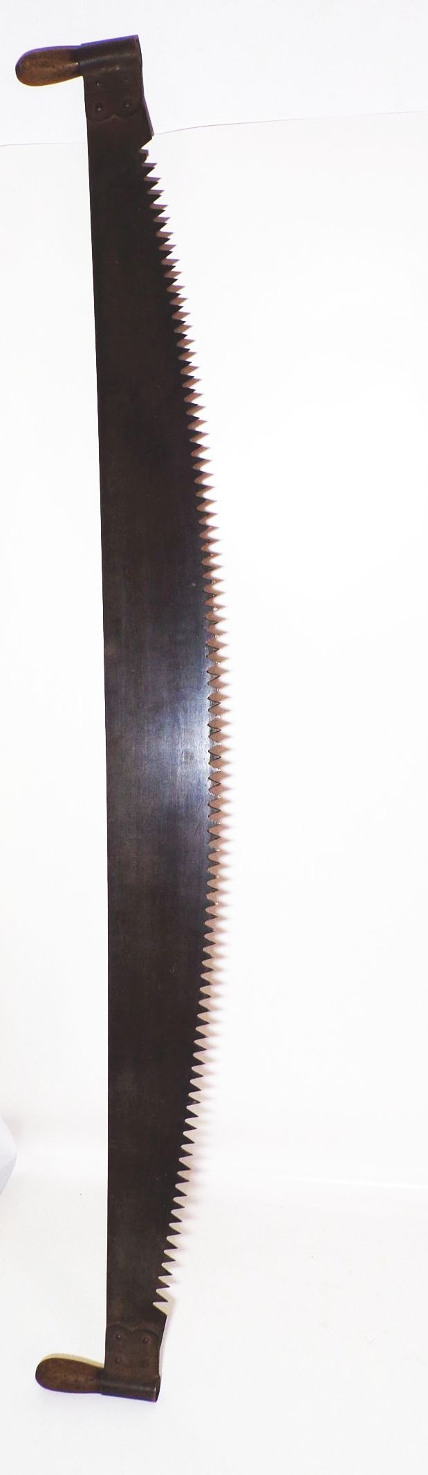 Alte Schrotsäge Hochzeitssäge 129 cm Zweimannsäge Deko Hochzeit Kopie