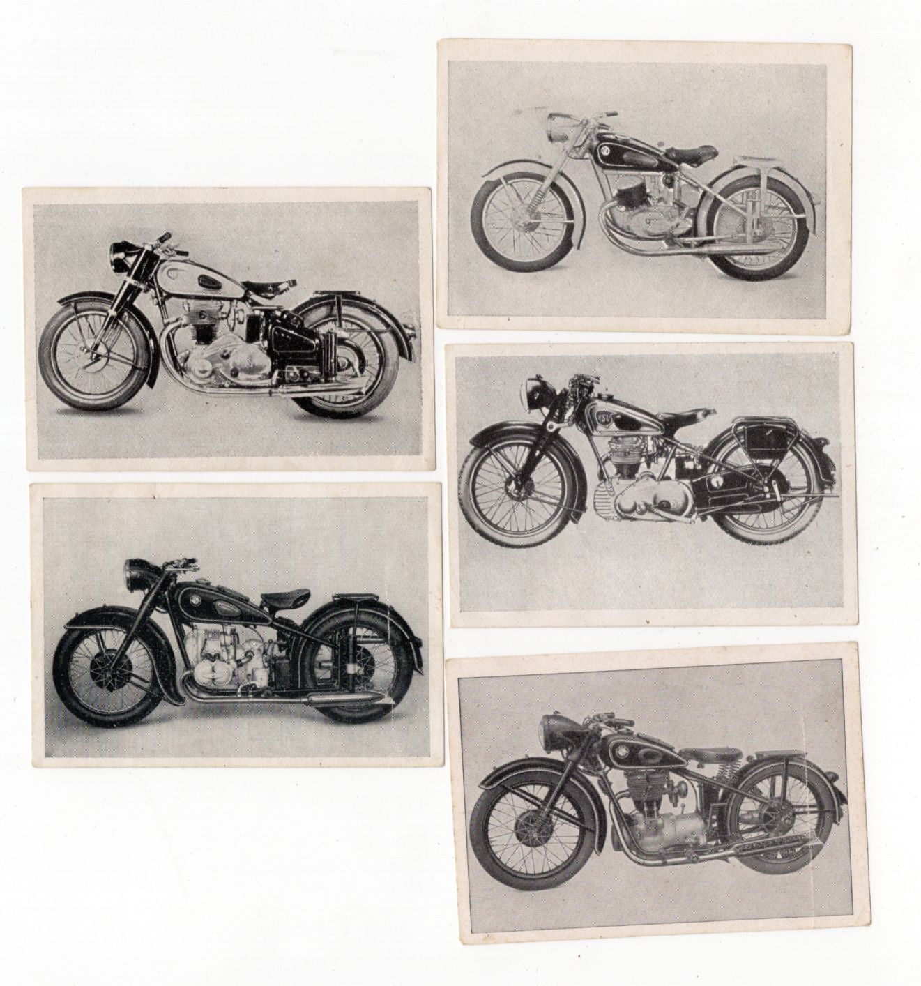 Alte Wistü Sammelbilder Das Kraftfahrzeug 5 Stück