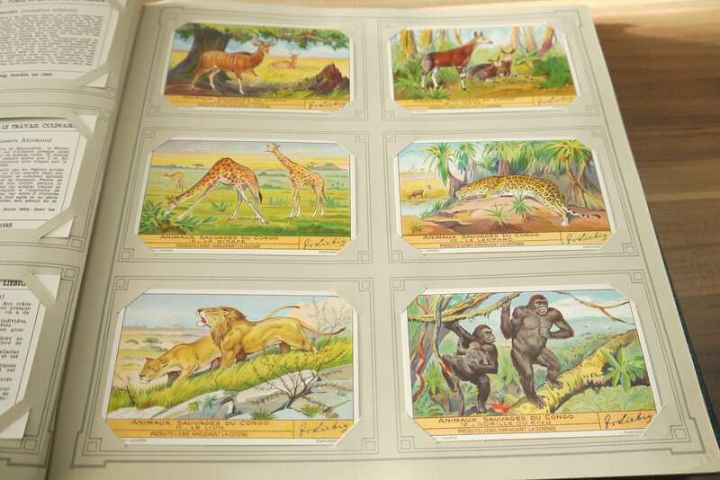 Liebig Sammelbilderalbung Chromo ca 48 Seiten 288 Sammelbilder