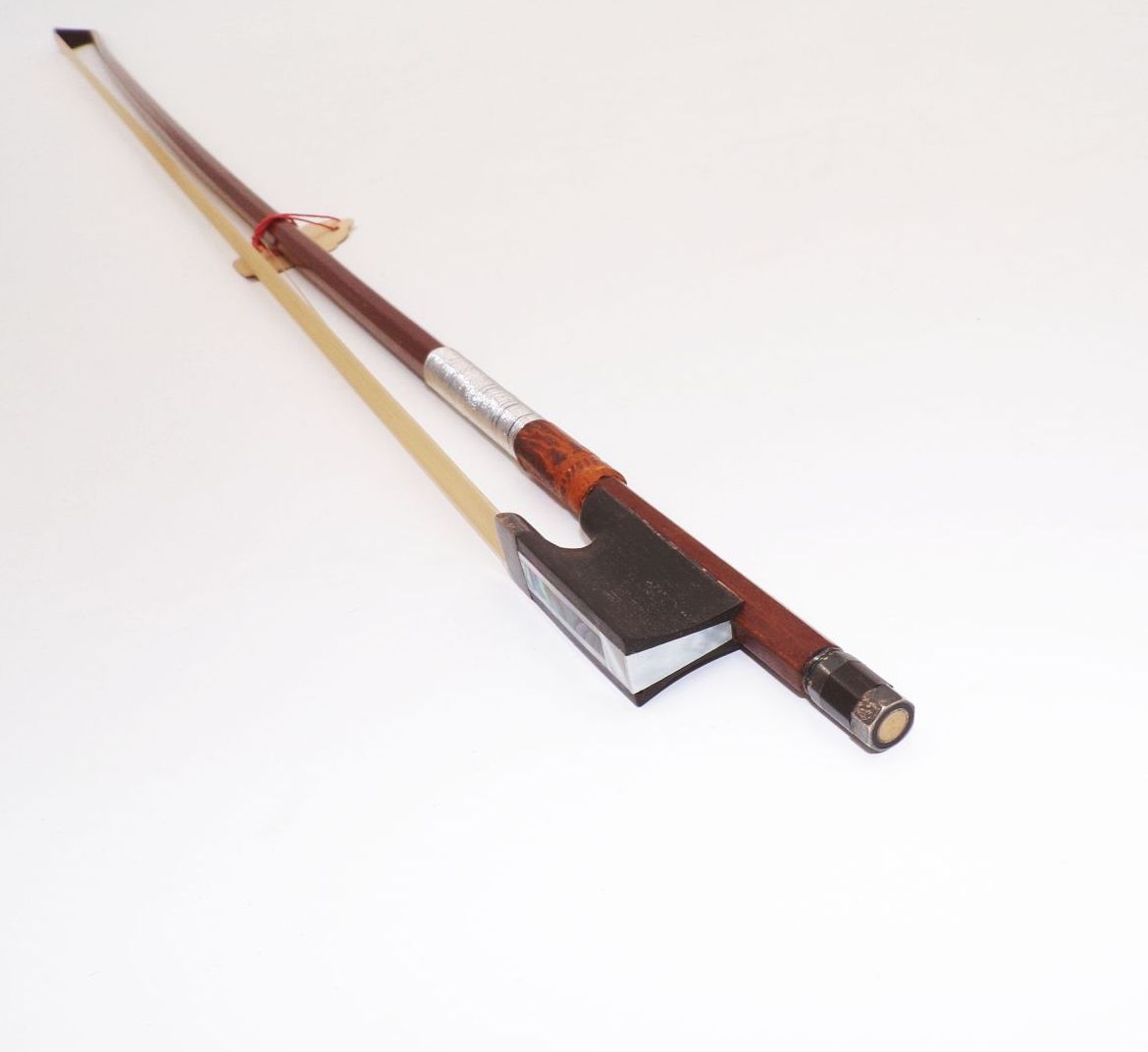 Alter Geigenbogen 74 cm für Violine mit Perlmuteinlage