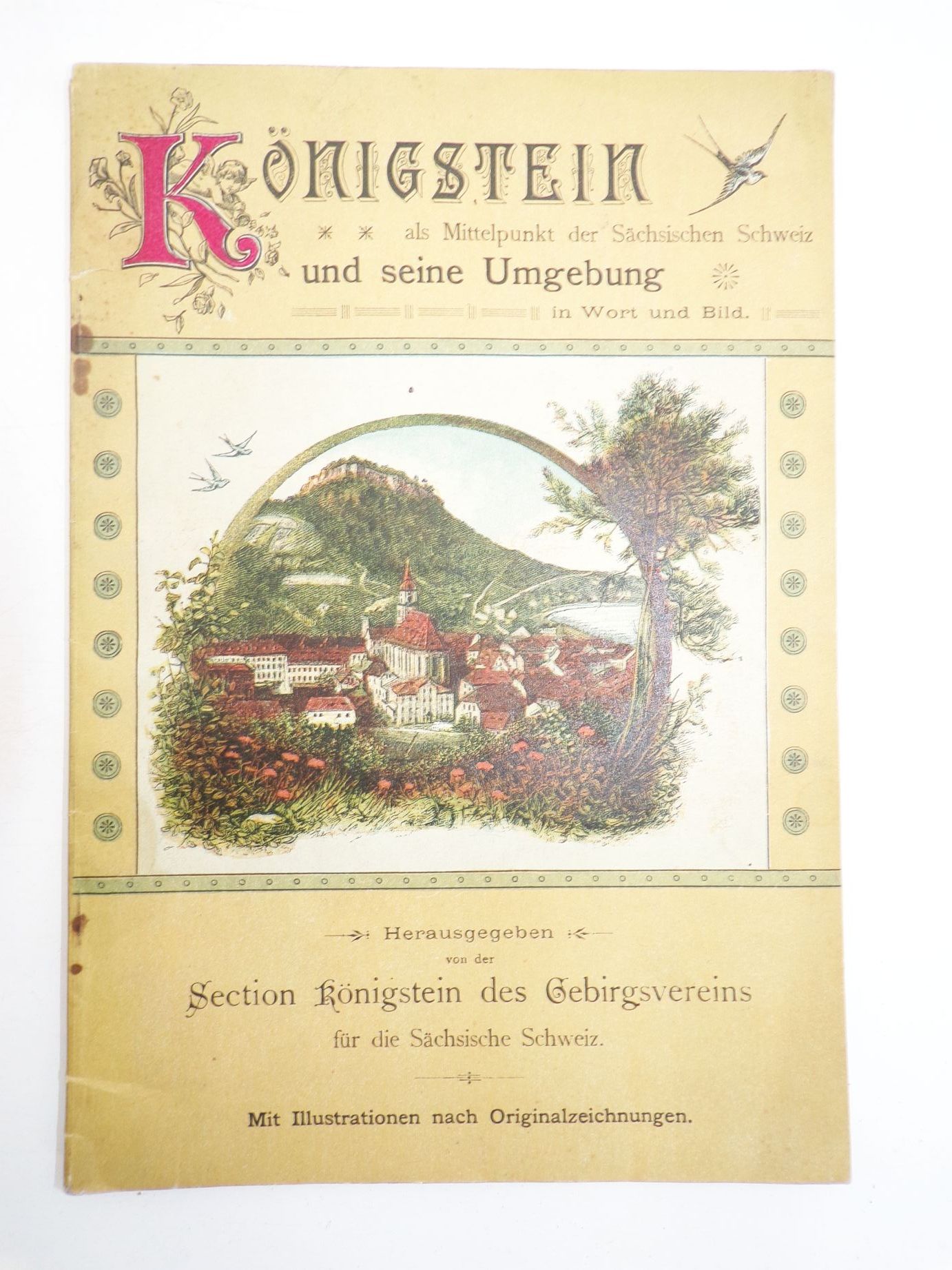 Königstein und seine Umgebung um 1890 Lithos 