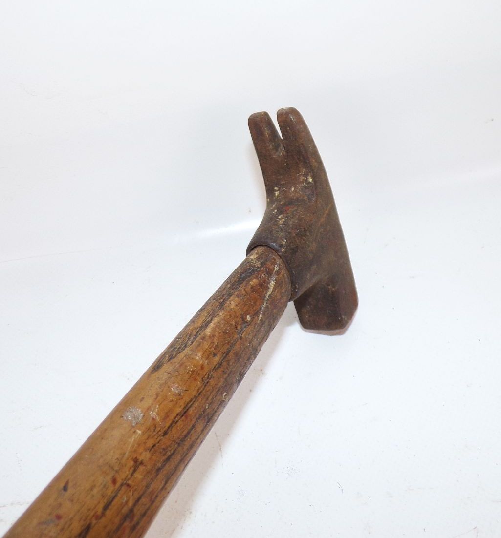 Alter Hammer für Schuster Schumacher vintage Werkzeug 