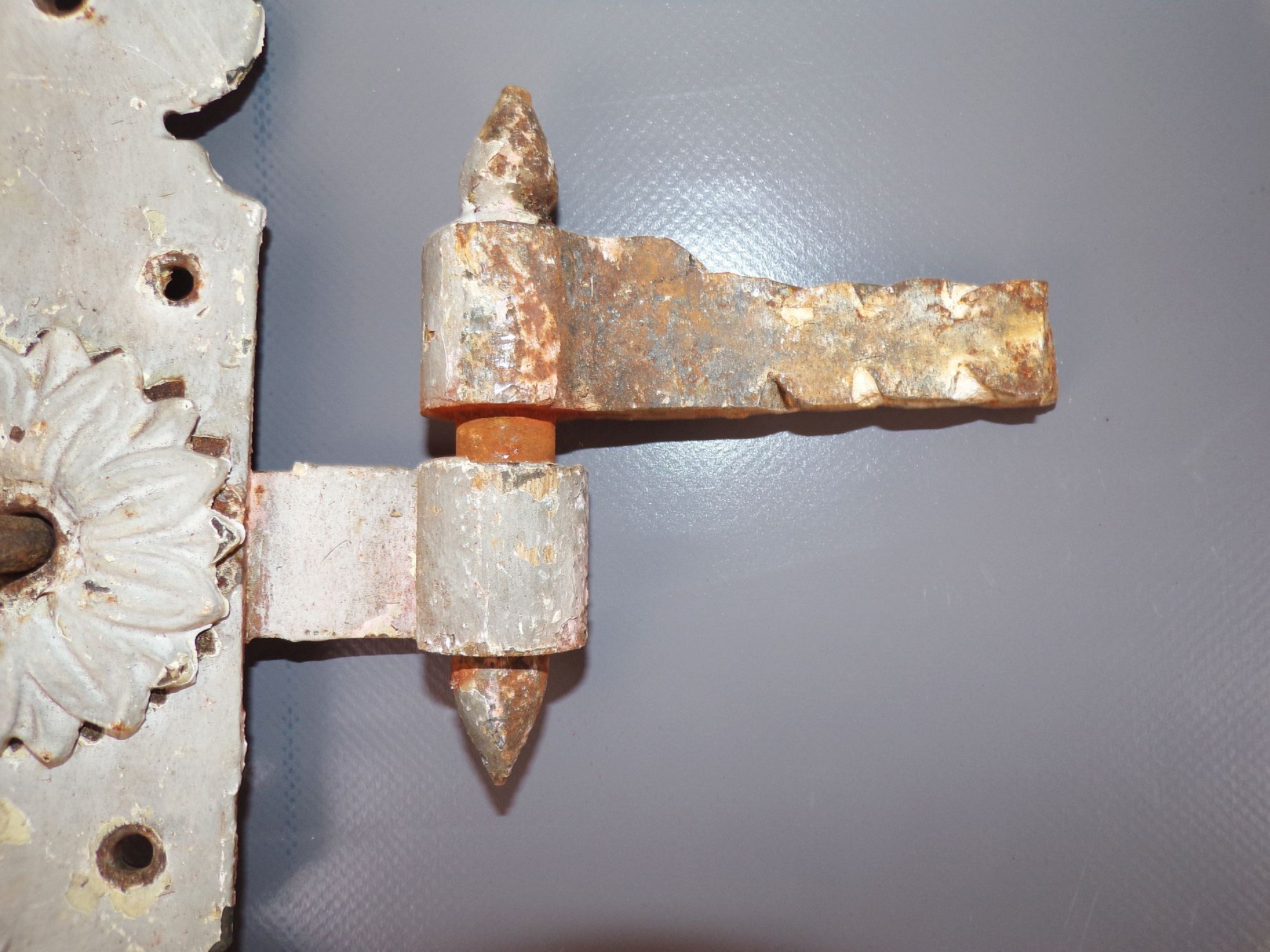 Alte Türbänder Türscharnier Eisen aus Fachwerkhaus 