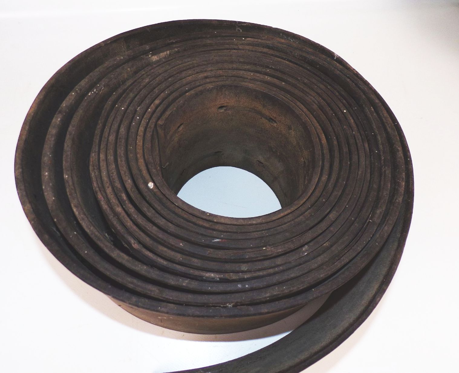 Alter Lederriemen Transmission Riemen Leder Antriebsriemen 