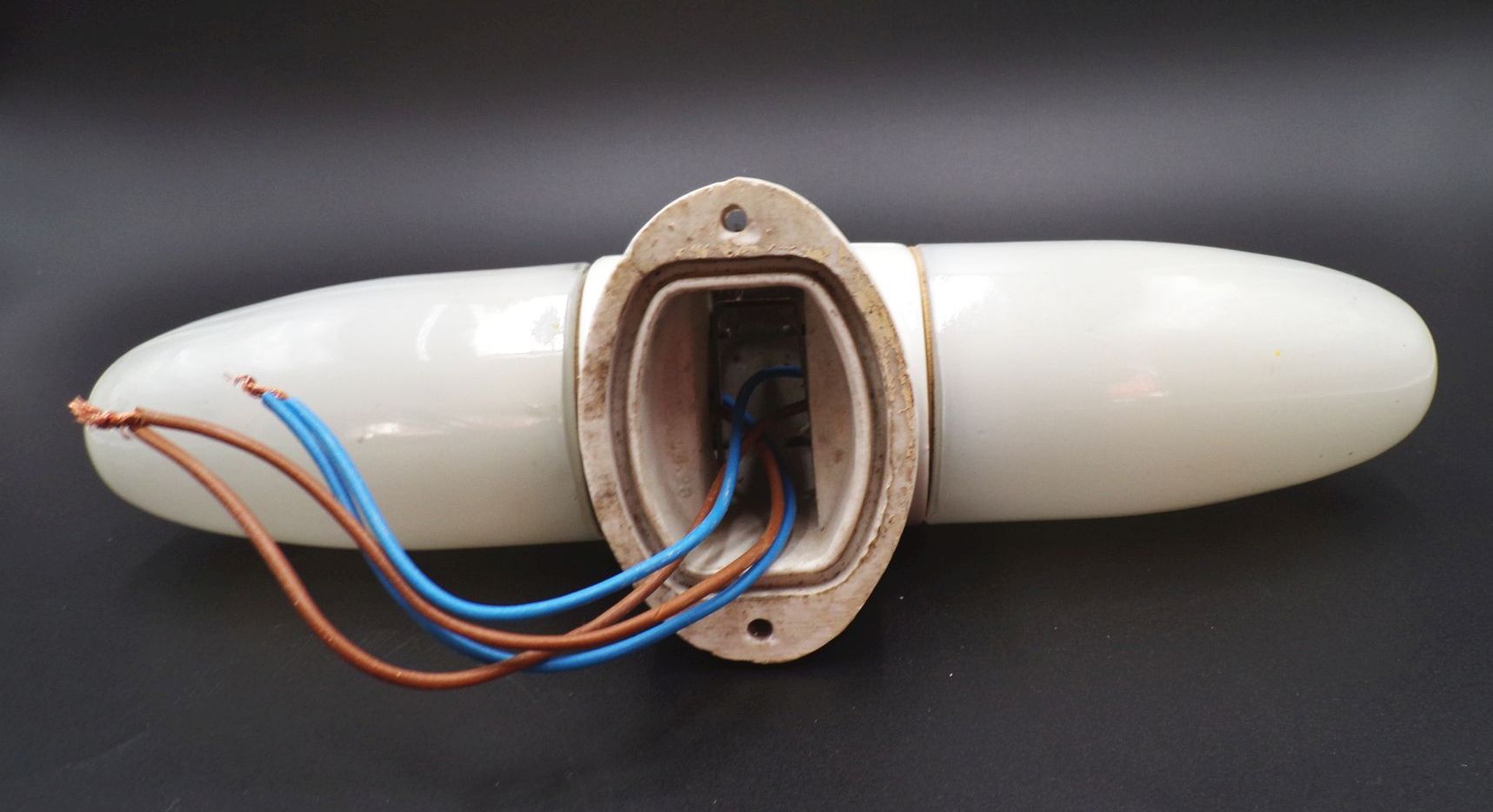 Wagenfeld Wandleuchte Porzellan Glas Bauhaus E14 Art Deco Wandlampe