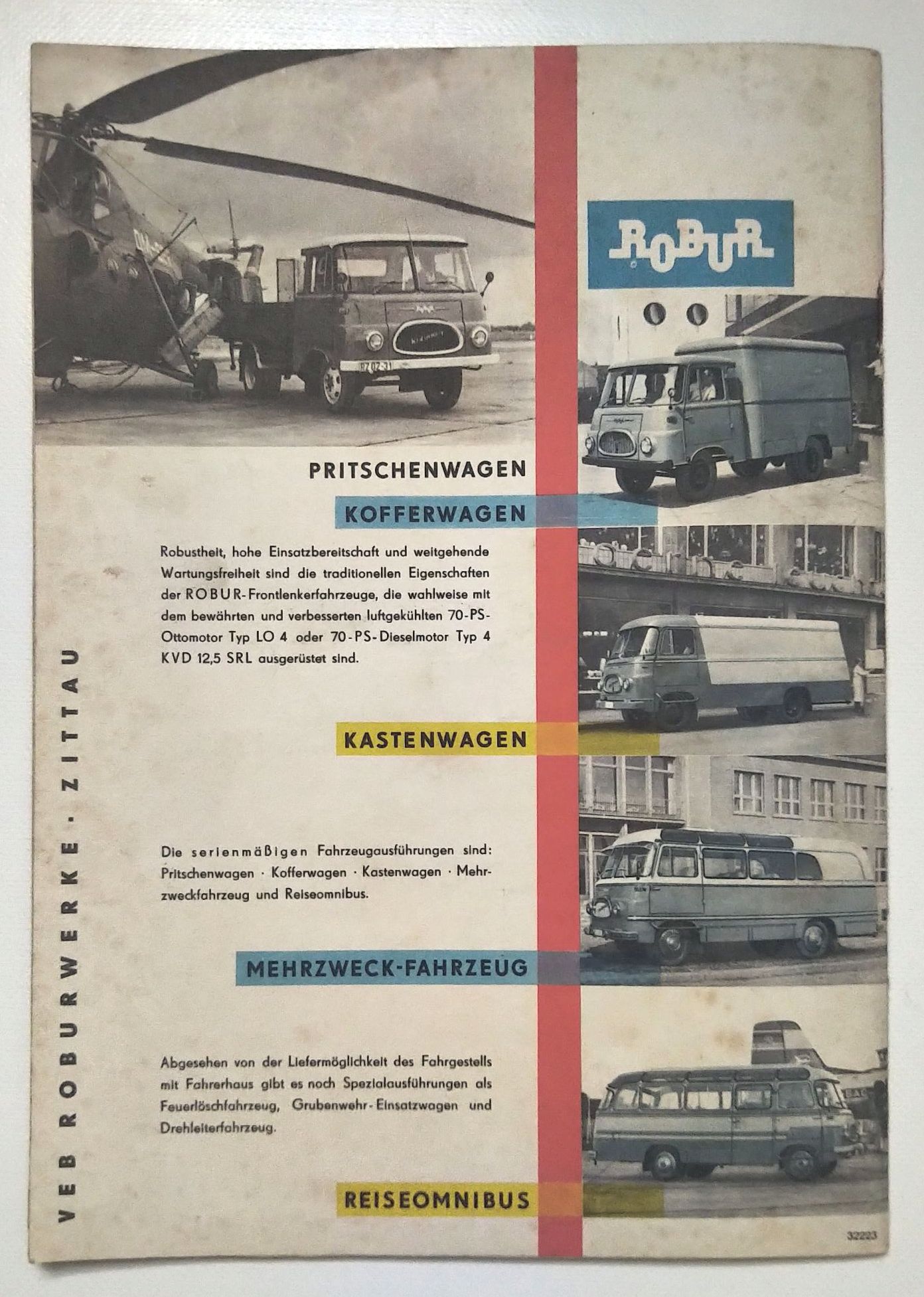 Kraftfahrzeugtechnik Zeitschrift DDR 1964 Nr 10 ROBUR Kastenwagen Kraftfahrzeugtechnik Zeitschrift DDR 1964 Nr 10 ROBUR Kastenwagen