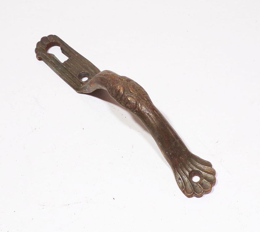 Alter Jugendstil Möbelgriff Möbelbeschlag Schlüsselloch um 1900