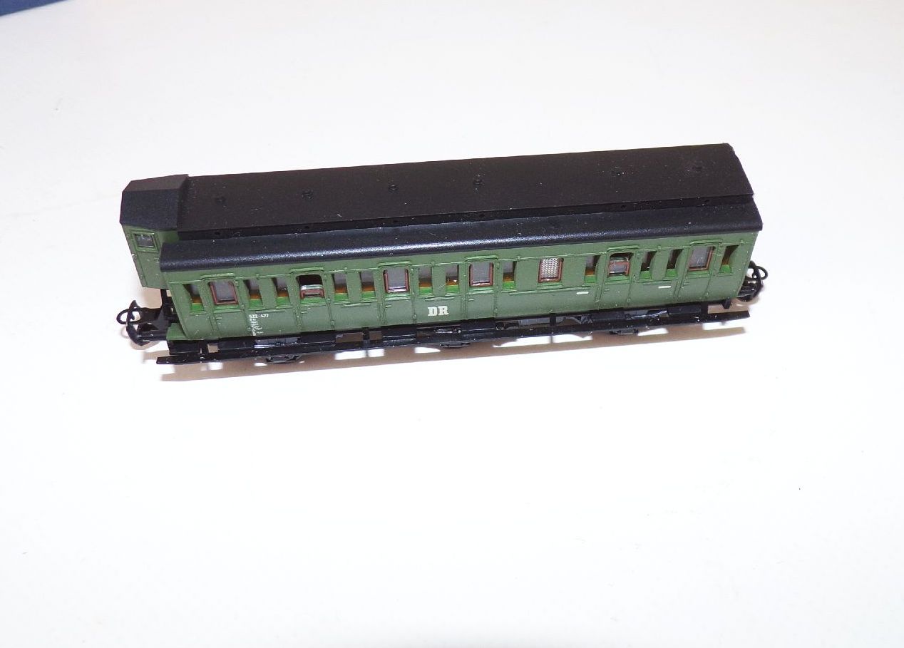 BTTB Abteilwagen Grün DR Spur TT mit OVP