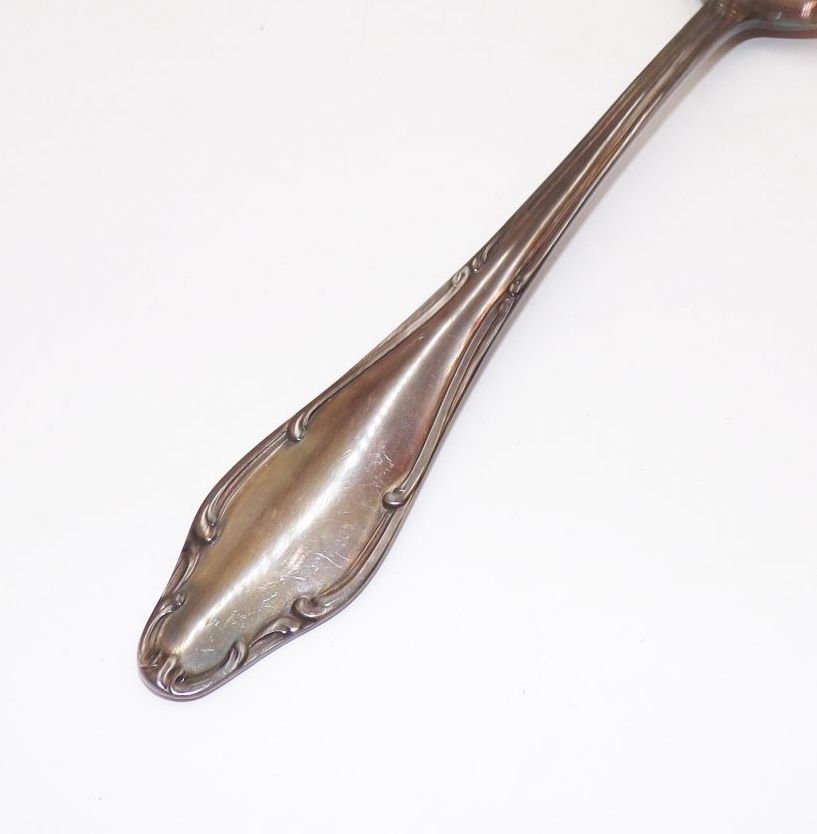 Alter ABS Löffel Salatlöffel Vorlegebesteck 26 cm 