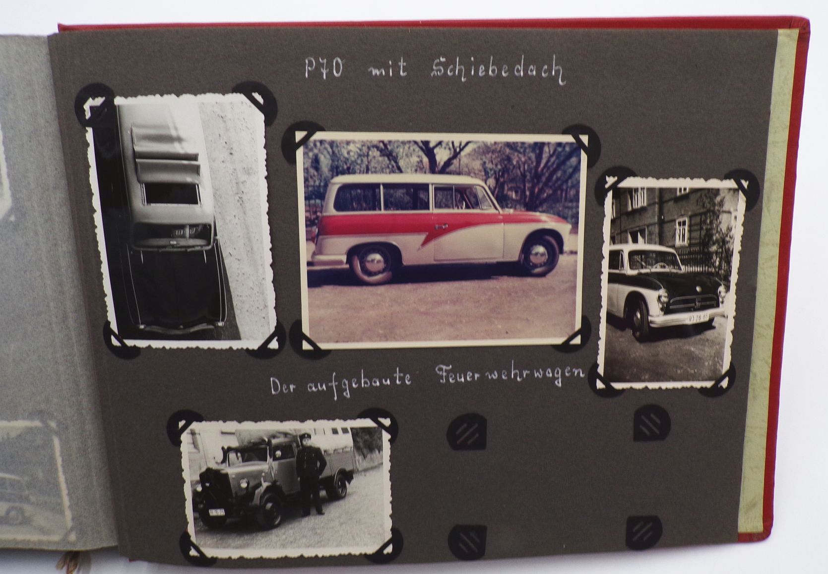 Fotoalbum DDR Autos P70 Strandurlaub Dampfer Berlin Fotos Omnibus