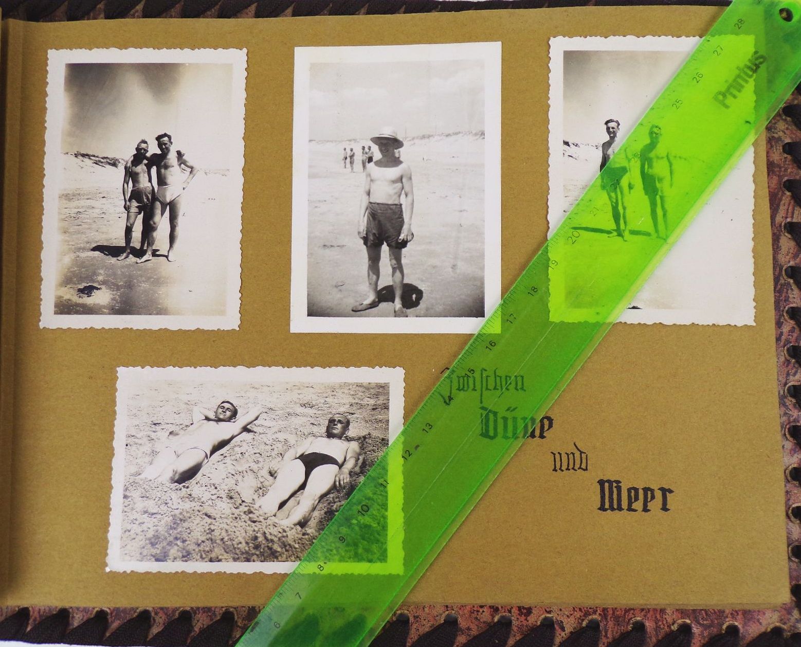 Fotoalbum 2 Wk Challans Atlantik Soldaten Frankreich