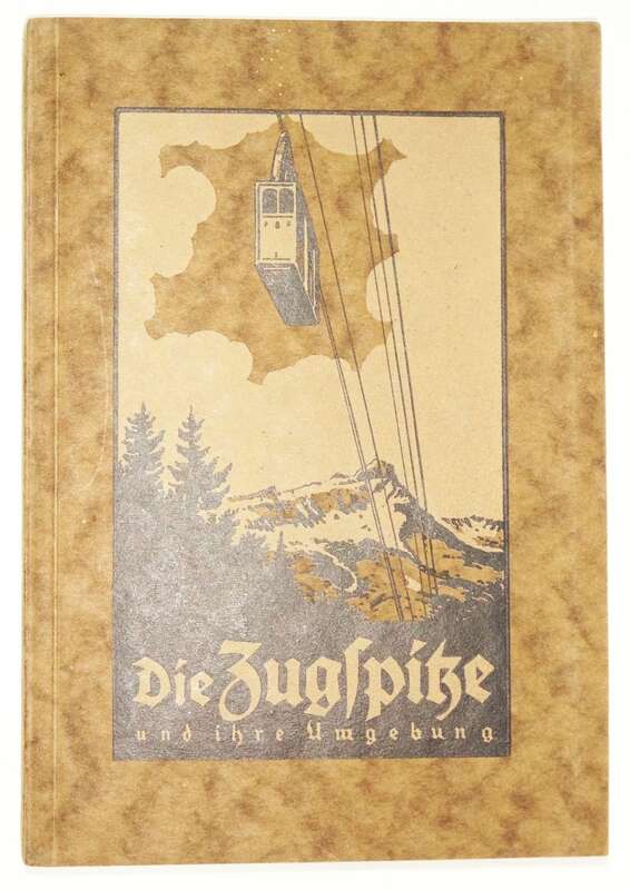 Die Zugspitze und ihre Umgebung 1930er Reise Alpen Alpin 