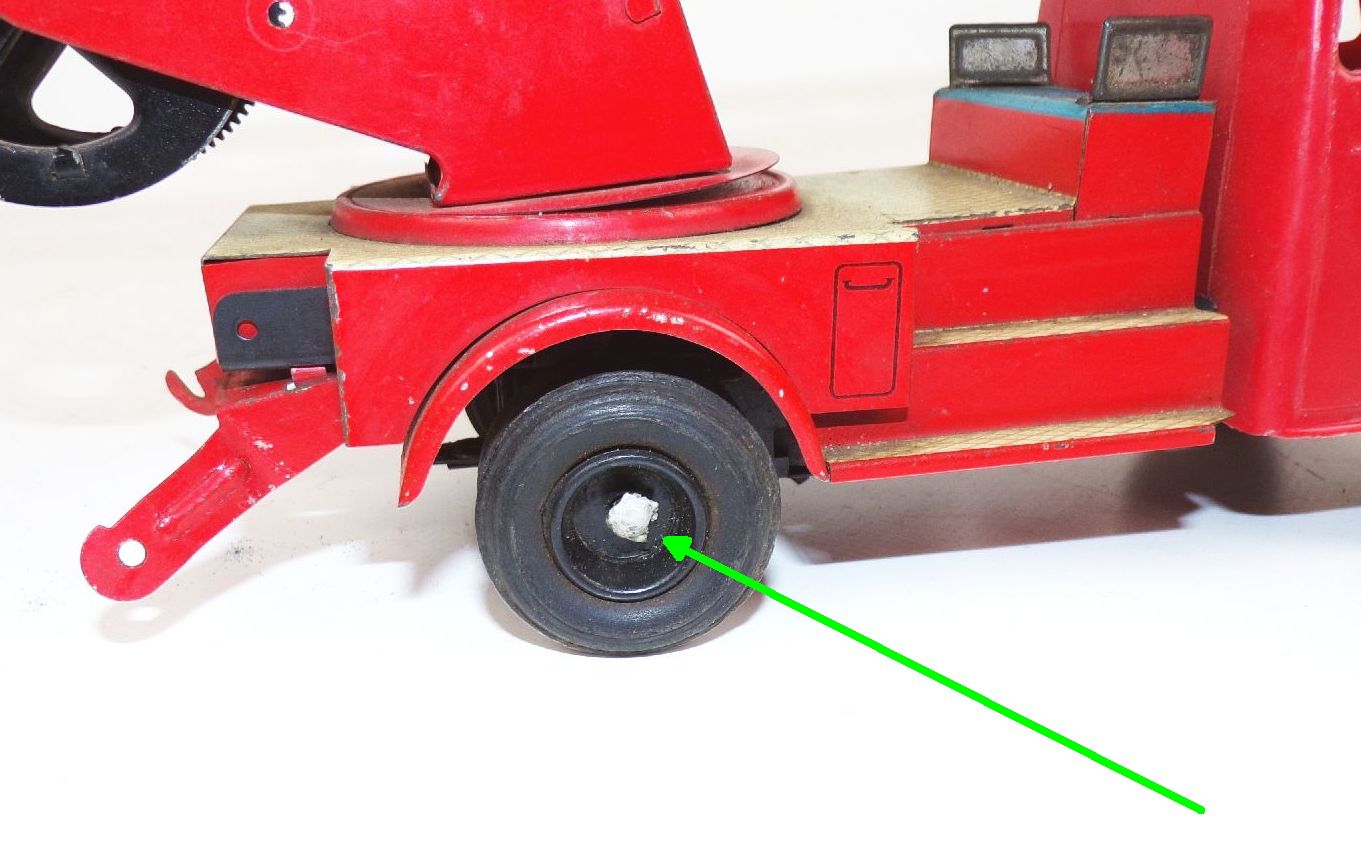 MSB Feuerwehr Blechspielzeug Uhrwerk DDR Spielzeug