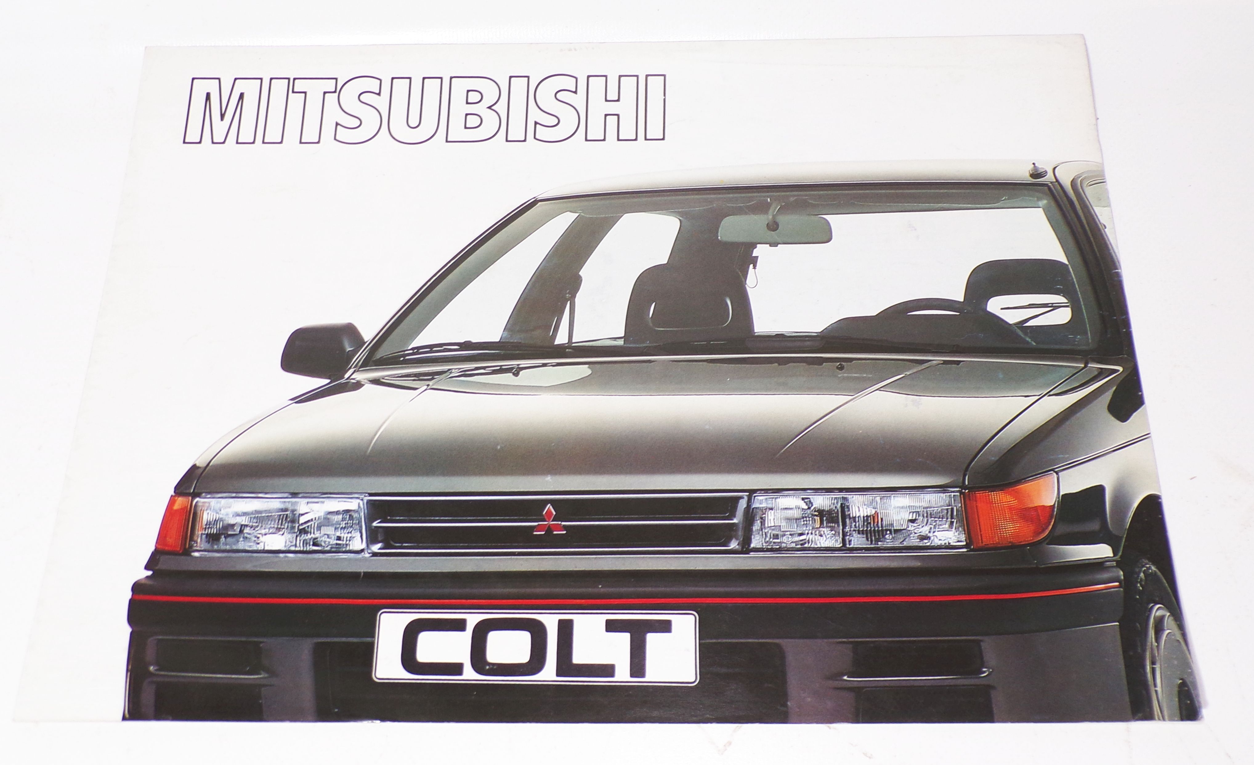 Mitsubishi Prospekte Konvolut 1987 bis 1991 Werbung