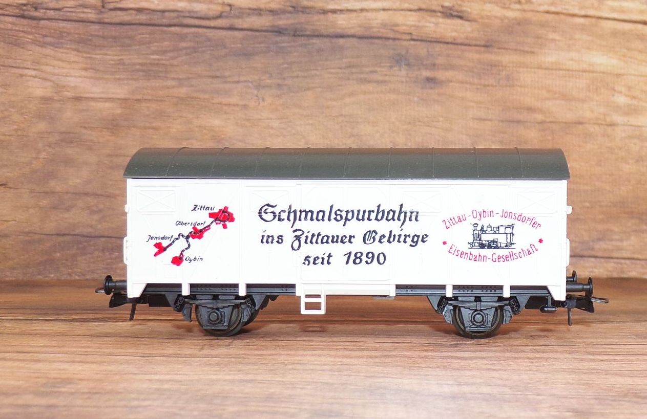 Sachsenmodelle Schmalspurbahn Güterwagen Zittauer Gebirge Spur H0 mit OVP