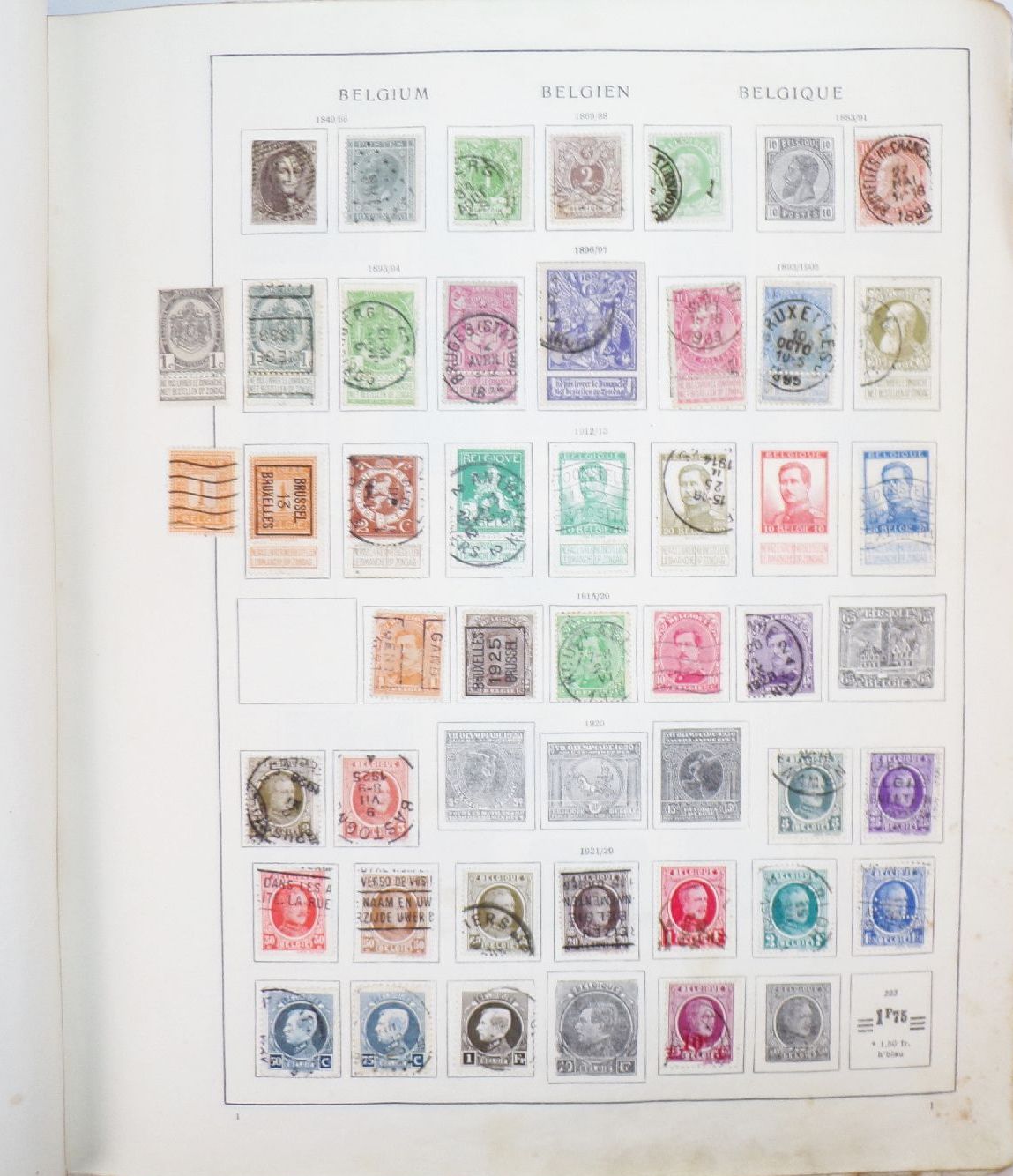 Uriges Schwaneberger Album Deutsches Reich Gebiete Europa Übersee 