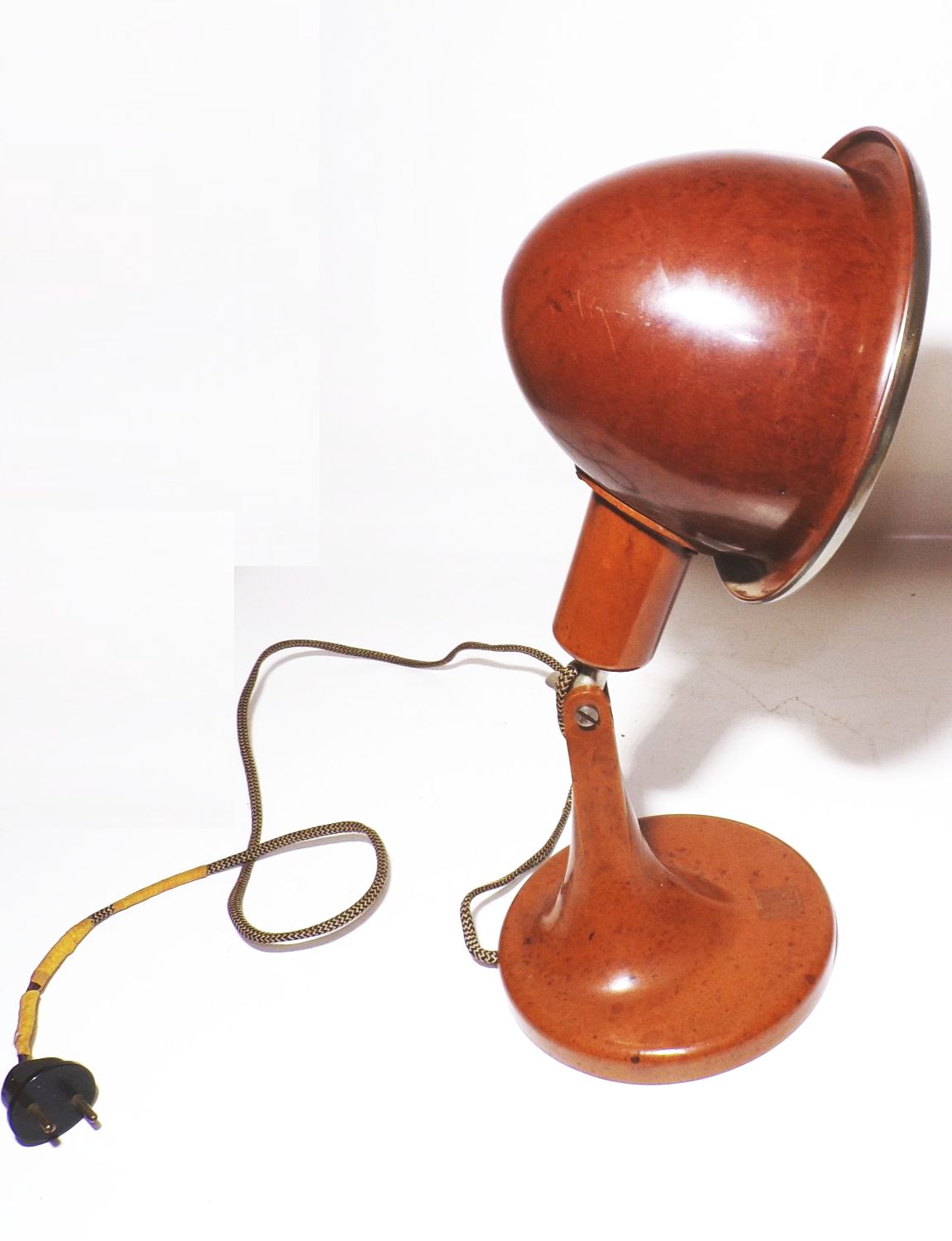 Alter Wärmestrahler Rotlicht Lampe E27 Bakelit Art Deco Leuchte 