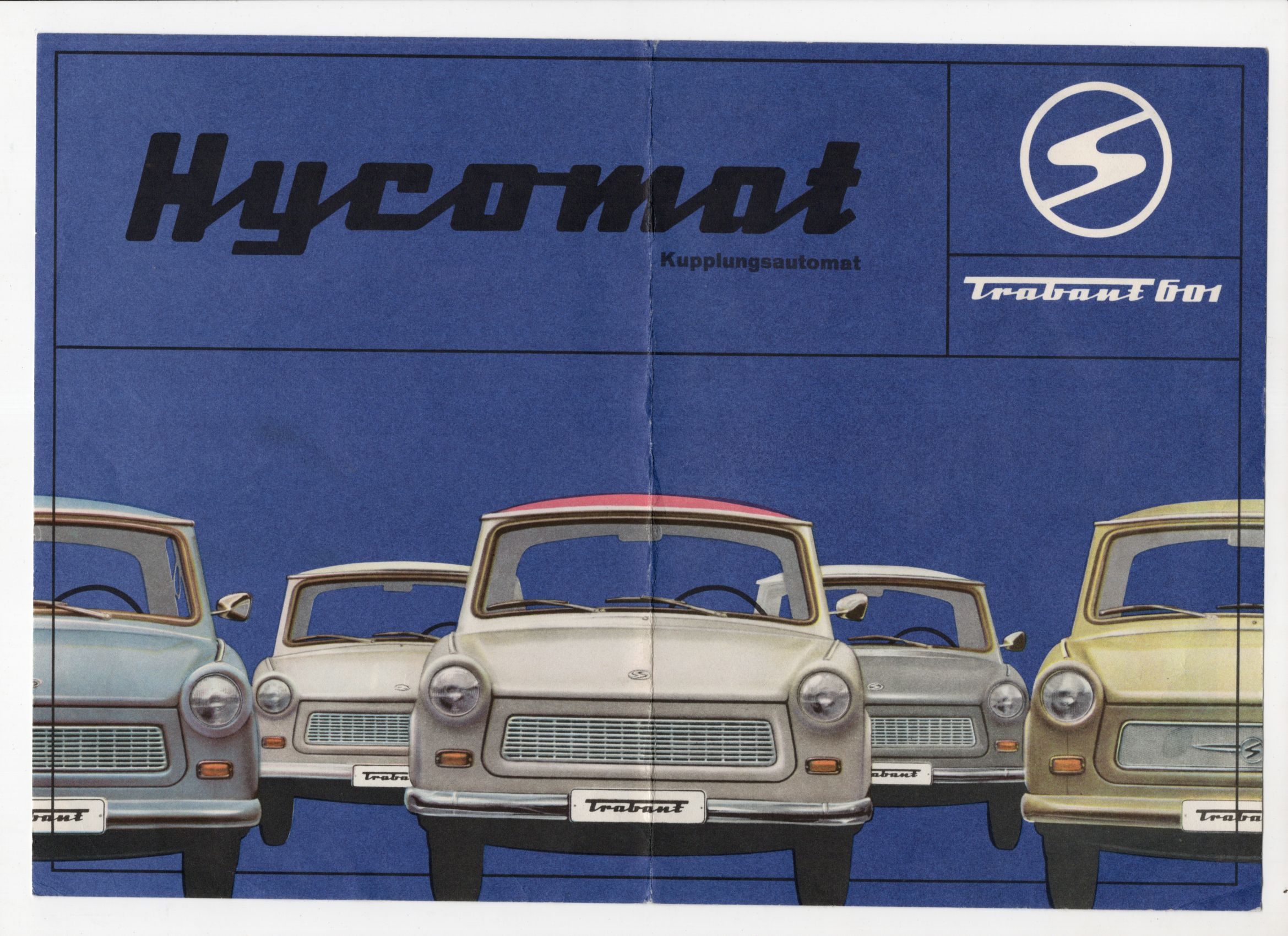 Trabant Prospekte DDR Trabi 1966