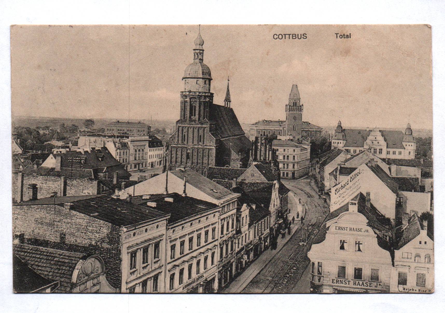 Ak Cottbus Total 1914 