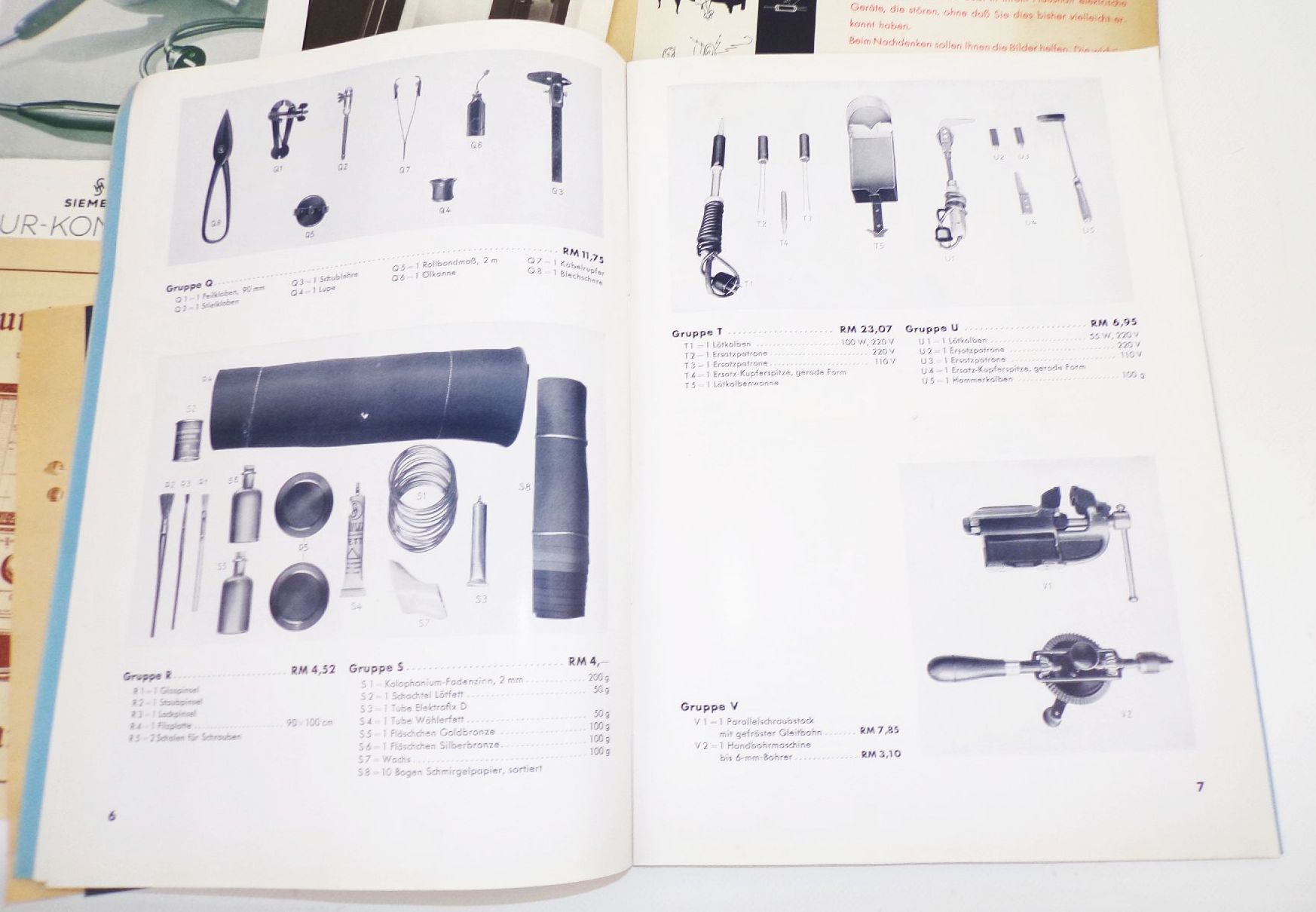 Siemens und Halske Konvolut Prospekte Werbung Elektrotechnik Radio 1929