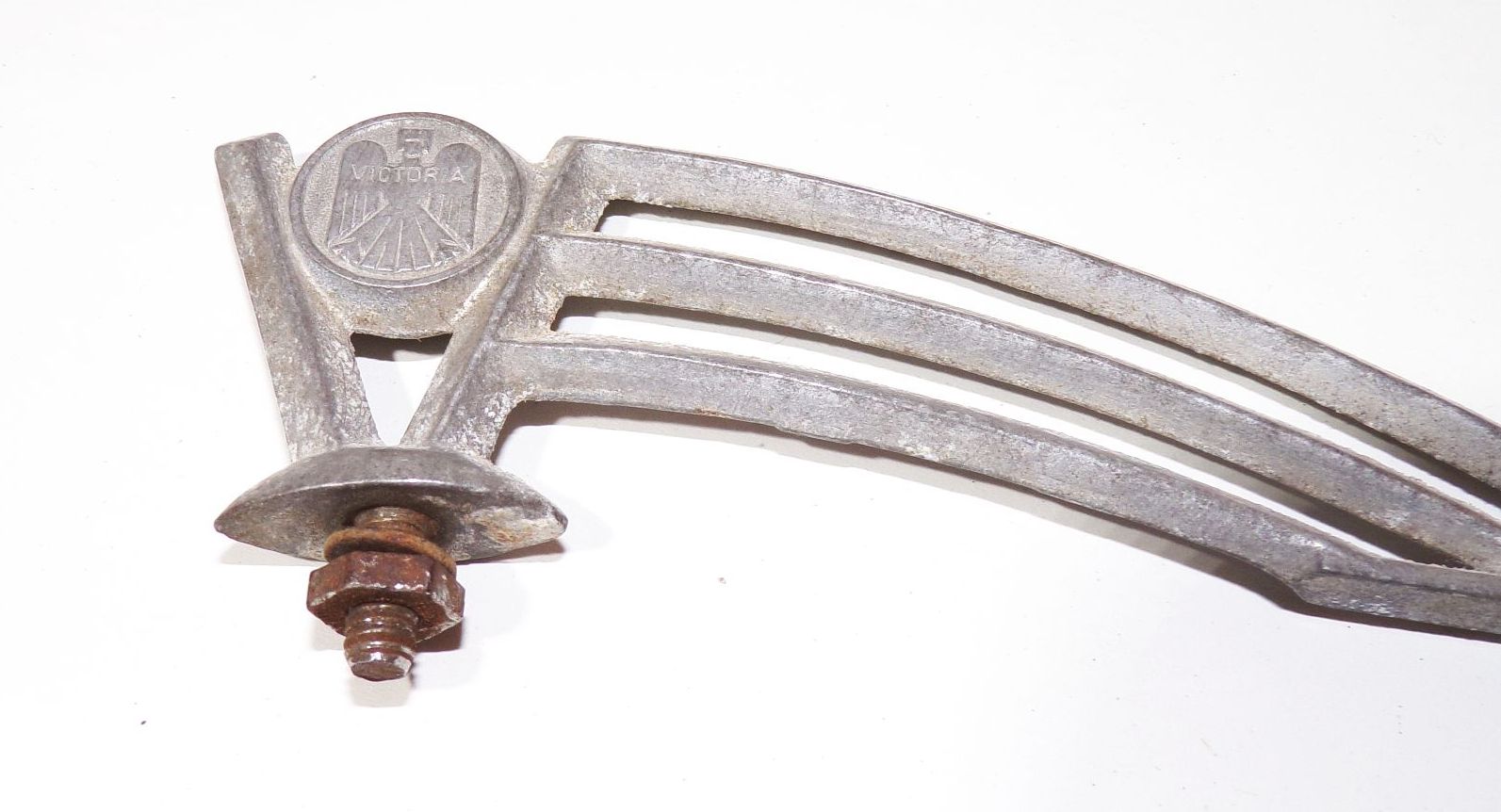 Alte Fahrrad Schutzblechfigur Victoria Original Oldtimer 