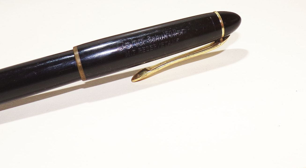 Geha Schulfüller mit Reservetank Füller Kolbenfüller Vintage