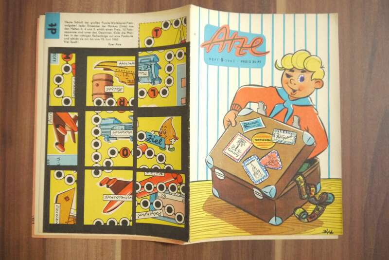 Atze Comic DDR 1962 Heft 5 Aktion Flimer Kiste Kinderzeitschrift