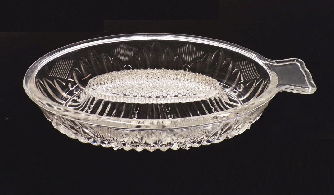 Alte Aspik Form Glas Sülze Gelee Vintage