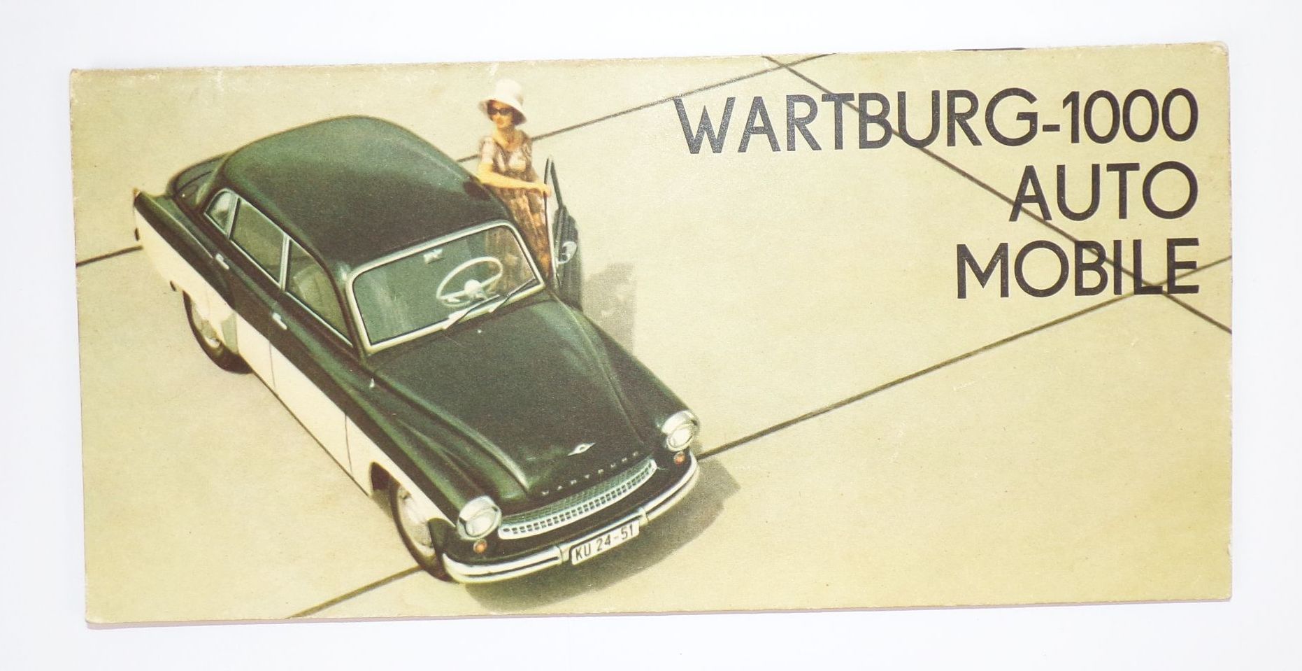 Wartburg 1000 Auto Mobile 1964 Limousine Coupe Kombi DDR 