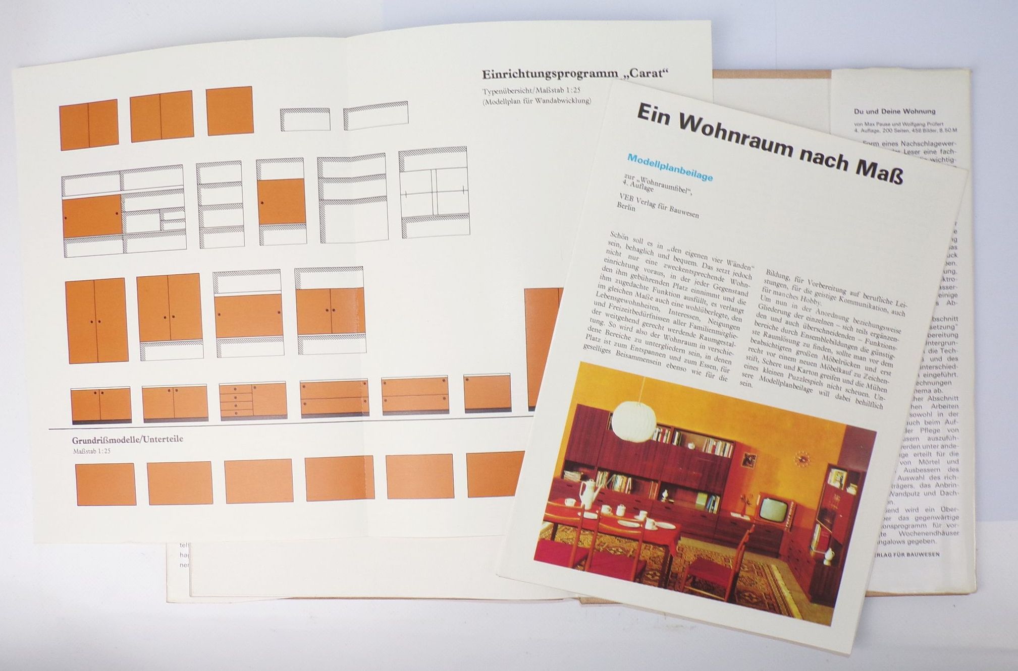 Wohnraumfibel 1971 DDR Inneneinrichtung Architektur