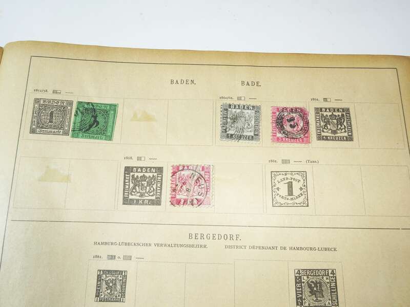 Schwaneberger Briefmarkenalbum Union Ausgabe 1924 Briefmarken