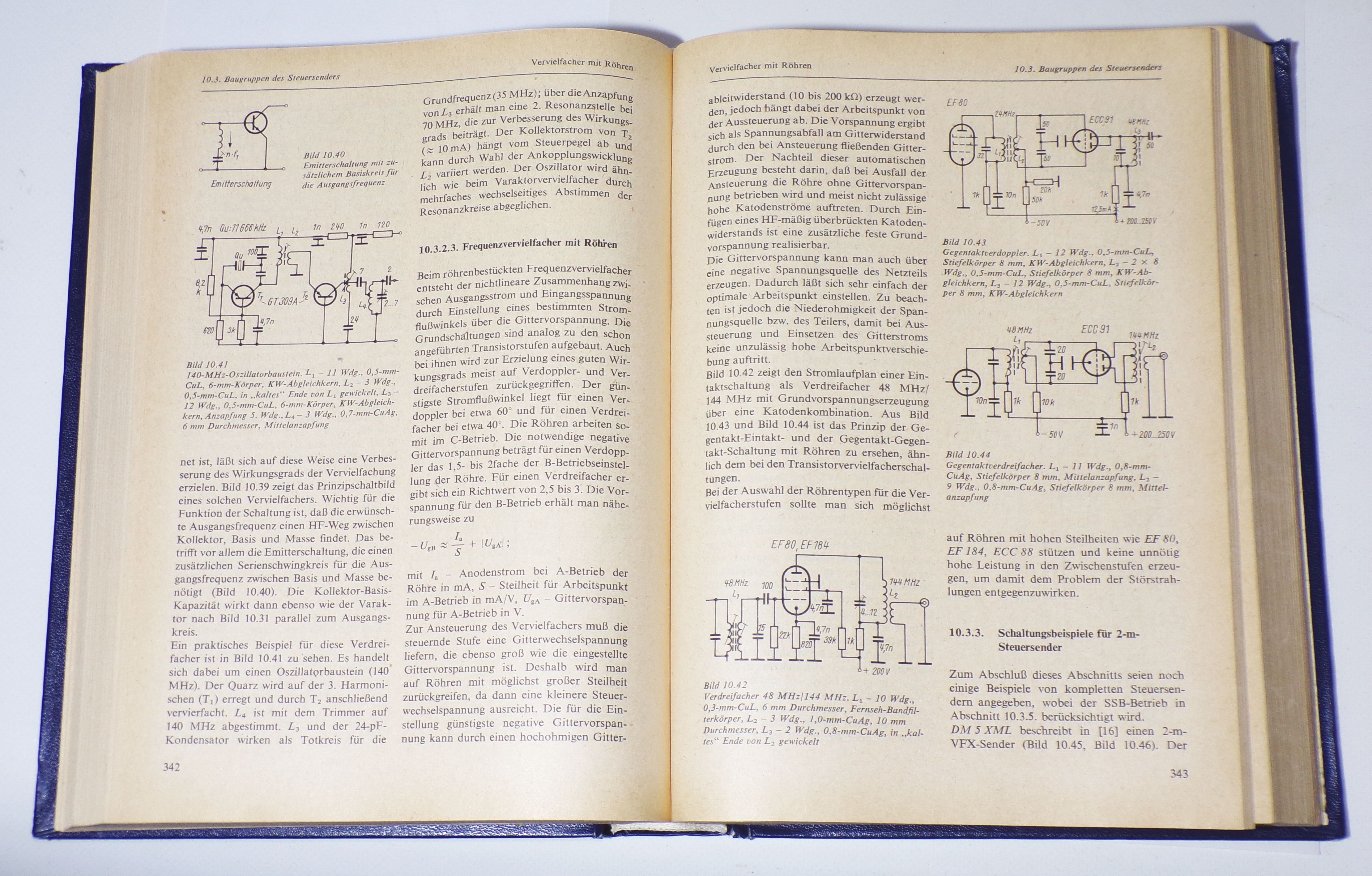 Amateurfunk Ein Handbuch für den Funkamateur 1978 Schubert Buch