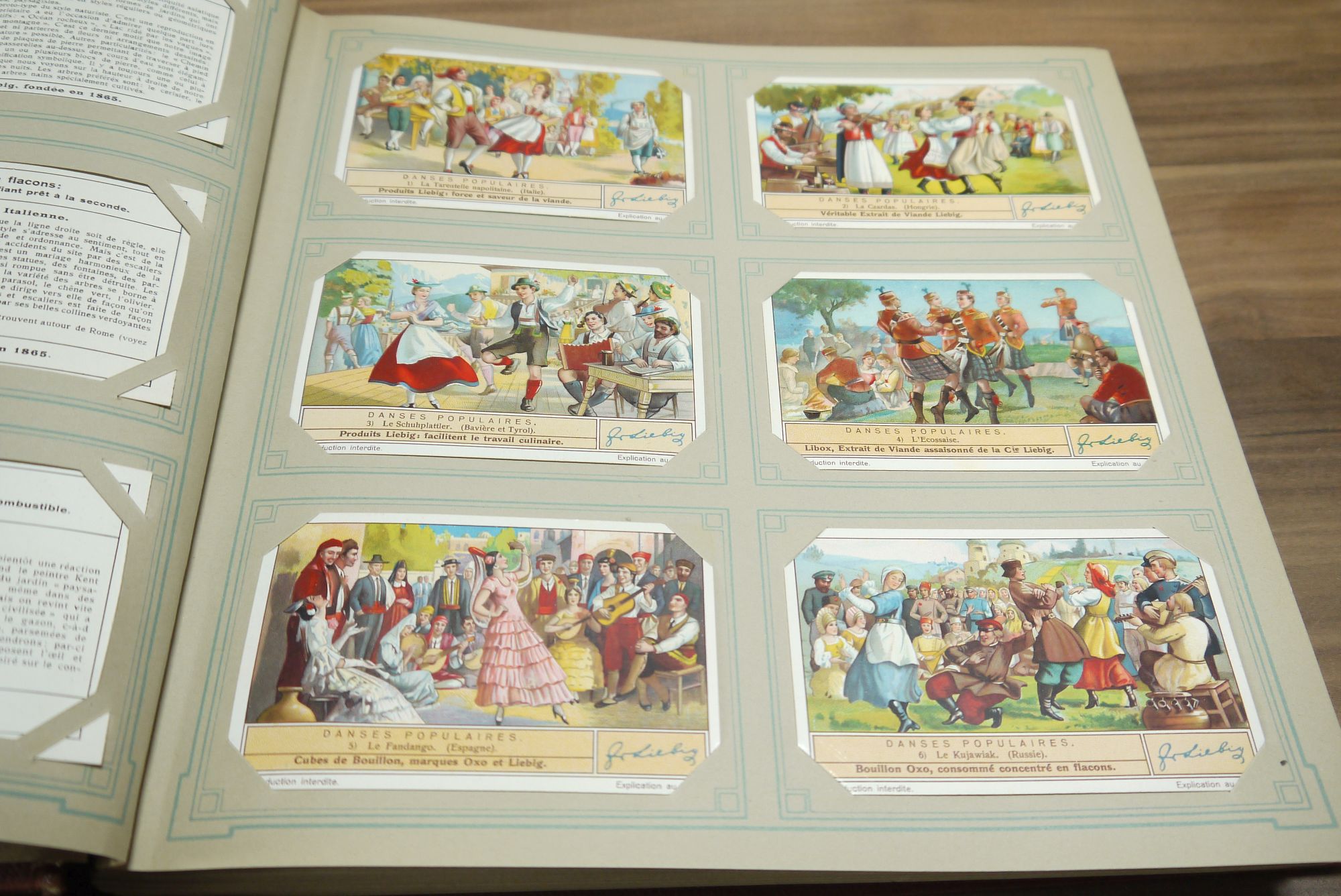 Sammelbilder Album Liebig ca 50 Seiten 300 Bilder Chromo