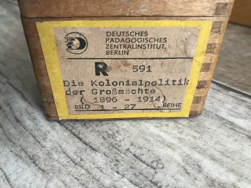 Foto Lehrmaterial Glasdias Länder Lehrmittel Sowjetunion DDR Deutschland Dias