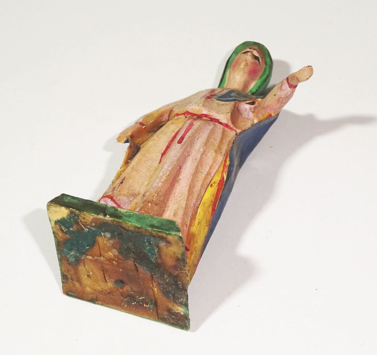 Grulich Krippenfigur Maria Josef Jesuskind Esel Kuh Weihnachten 