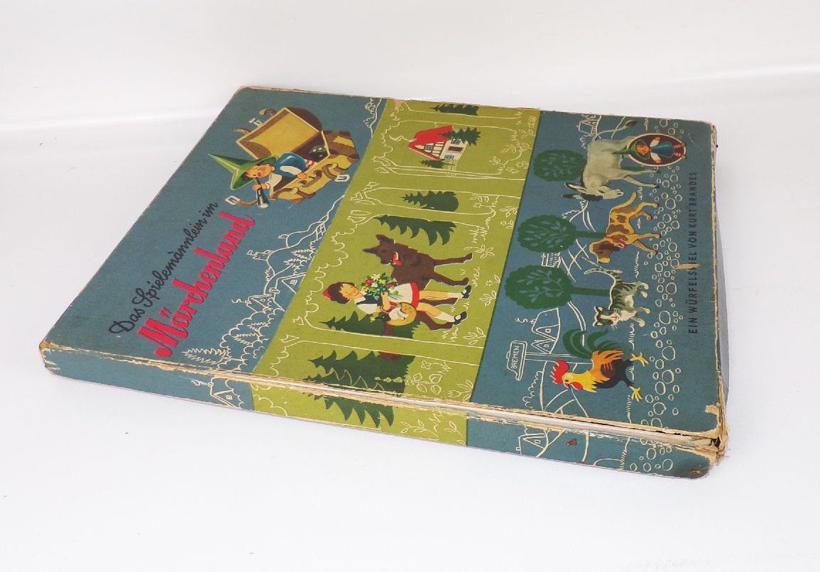 Das Spielmännlein im Märchenland Ein Würfelspiel von Kurt Brandes DDR Brettspiel Das Spielmännlein im Märchenland Ein Würfelspiel von Kurt Brandes DDR Brettspiel