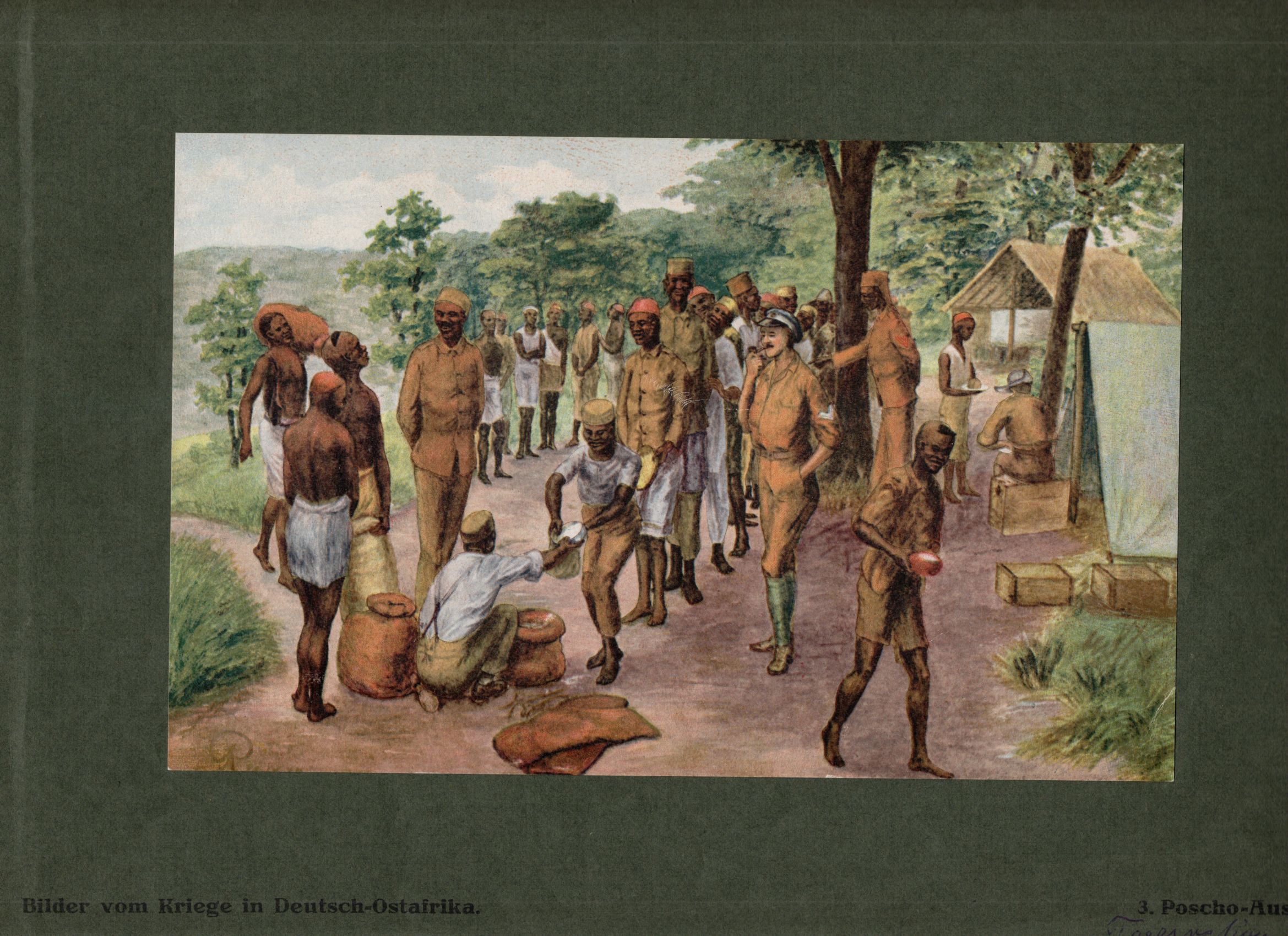 Bilder vom Kriege in Deutsch Ostafrika Walter Rehfeldt um 1910 Bilder vom Kriege in Deutsch Ostafrika Walter Rehfeldt um 1910