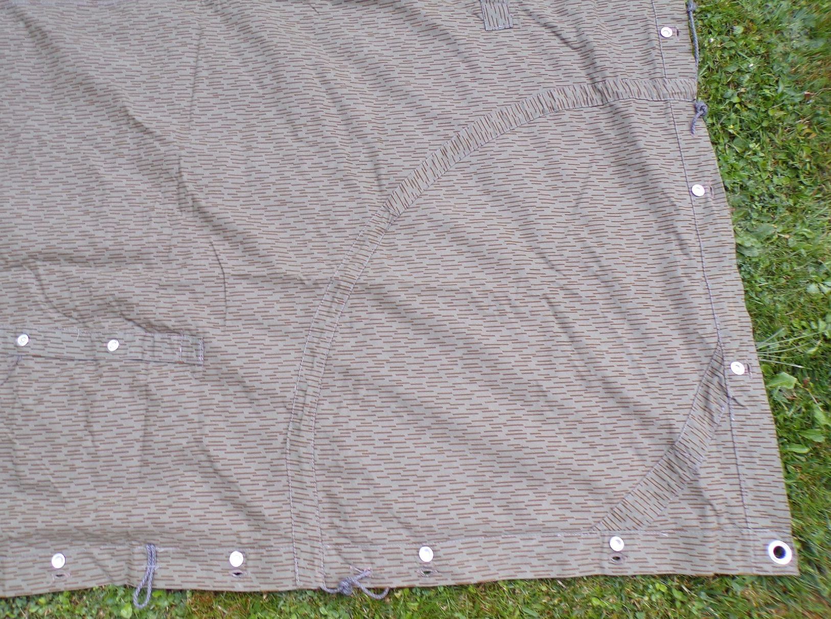 NVA Zeltplane Ein Strich kein Strich GDR 