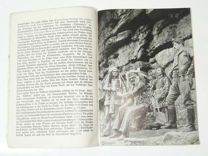 Felsenbühne Rathen Wild West Spiele Karl May Der Schatz um Silbersee 1940 