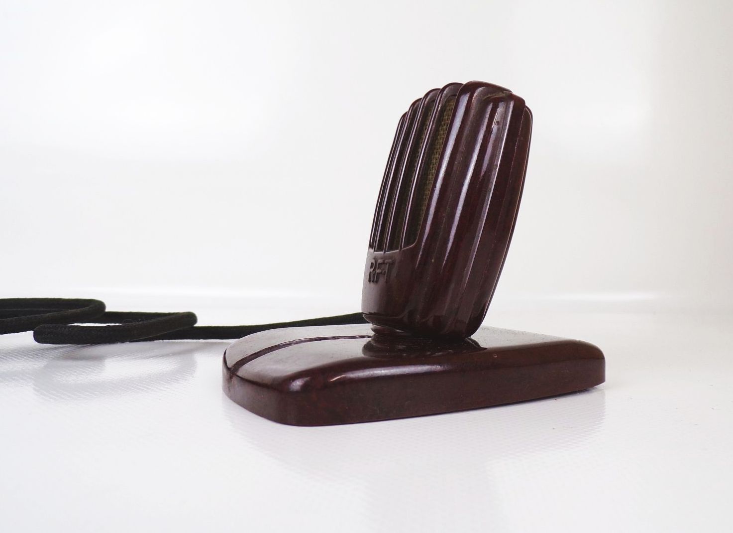 Altes RFT Mikrofon Bakelit Vintage