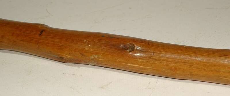 Alter Spazierstock mit Stocknägeln Waltersdorf Großschönau Sächsische Schweiz